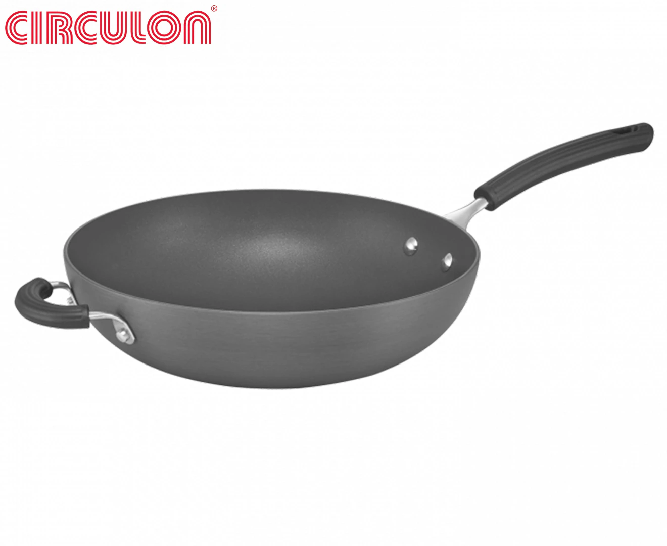 Circulon 30cm Origins Hard Anodised Non-Stick Open Stirfry Pan / Wok