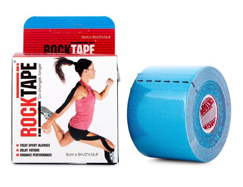 RockTape 5-Metre Kinesiology Tape - Blue