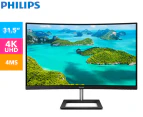 Philips 31.5" E-Line Curved UltraWide 4K UHD VA Monitor 328E1CA