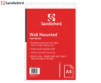 Sandleford A4 Wall-Mounted Sign Holder