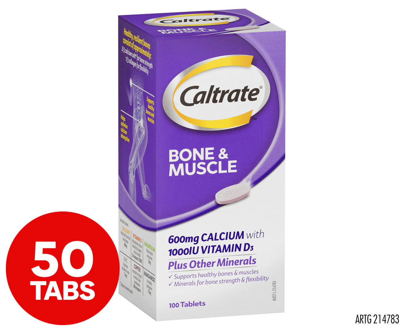 Caltrate Bone & Muscle 100 Tablets