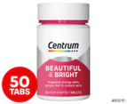Centrum Beautiful & Bright Tablets 50-Pack