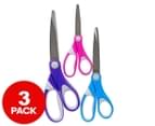 Marbig Comfort Grip Scissors 3-Pack 1