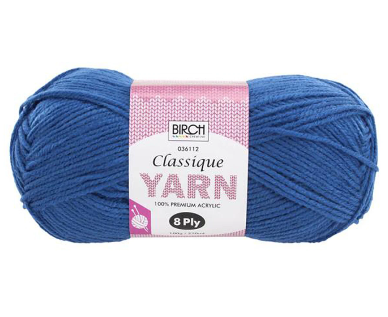 Birch Creative Classique 8ply Yarn - Denim