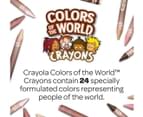Crayola Colours Of The World Crayons 24-Pack 2