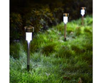 10pcs/Set Solar-Powered Garden Lights Waterproof Outdoor Lights LED Lawn Lights Garden Decoration Landscape Lights - One Set