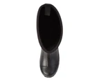 Mountain Warehouse Mens Wellies Neoprene Mucker Long Wellington Boots Waterproof - Black