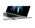 MacBook Pro 13/15 W/Touch Bar COMPULOCKS Ledge Security Slot With Key Lock