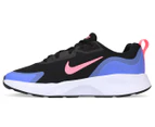 Nike Youth Girls' WearAllDay (GS) Sportstyle Shoes - Black/Sunset Pulse-Sapphire