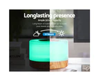 Aroma Diffuser Aromatherapy Diffuser Air Humidifier Ultrasonic Humidifier Essential 500ml Remote Control - Light Wood