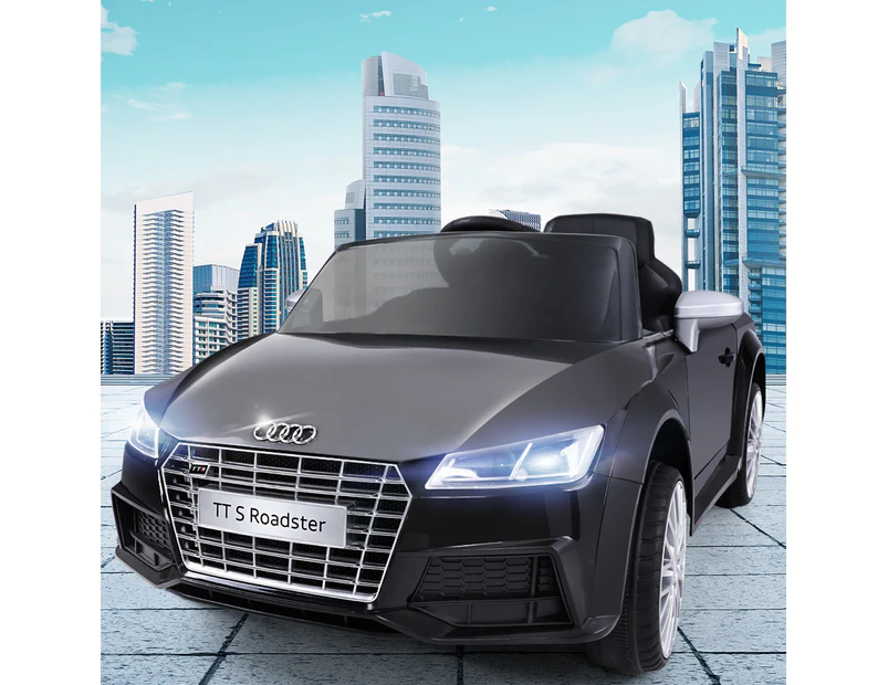 Rigo Audi Licensed Kids Ride On Cars Electric Car Children Toy Cars Battery Black