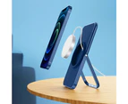 MagSafe Wireless Aluminum Alloy charging Stand For iPhone 12 series-Blue
