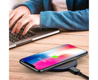 Fast Wireless Charging Pad For Qi-enabled Smart Phones For Iphone Samsung Galaxy