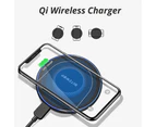 Fast Wireless Charging Pad For Qi-enabled Smart Phones For Iphone Samsung Galaxy
