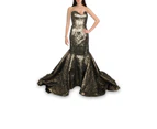 Mac Duggal Women's Dresses Evening Dress - Color: Antique Gold