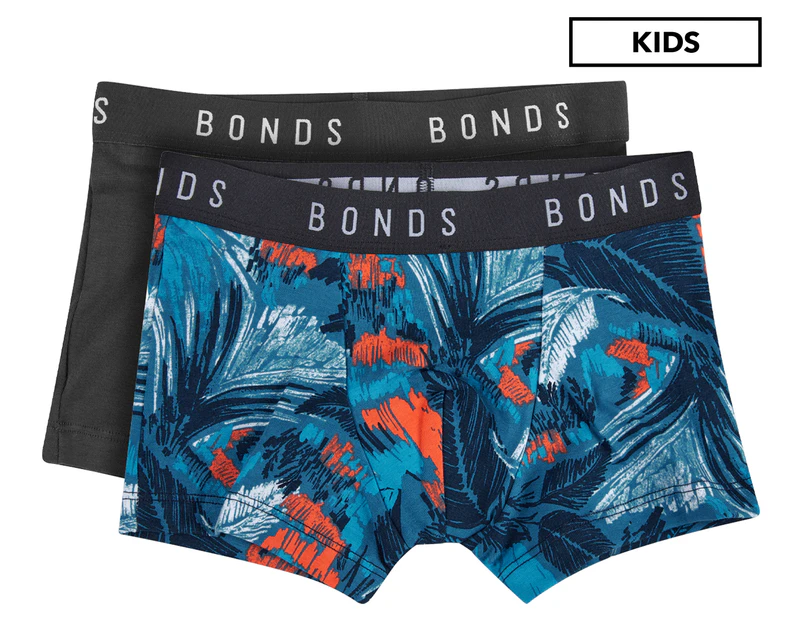 Bonds Boys' Hipster Trunk 2-Pack - Blue/Grey