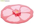 Charles Viancin 20cm Silicone Hibiscus Lid - Pink 1