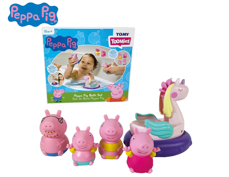 TOMY Peppa Pig Peppa's Bath Bundle Pack