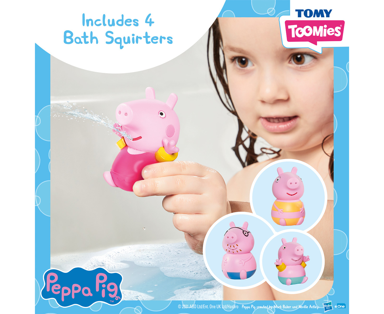 Tomy Toomies Peppa Pig Peppa's House Bath Toy Playset – Bath Time Water  Play Activity Center – Baby and Toddler Bath Toys for 18 Months and Up