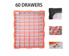 Parts Storage Organiser 60 Drawers Tool Organizer Box Dividers Garage Workshop Workstation