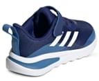 Adidas Toddler Fortarun Elastic Lace Wide Fit Running Shoes - Victory Blue/White 4