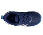 Adidas Toddler Fortarun Elastic Lace Wide Fit Running Shoes - Victory Blue/White 5