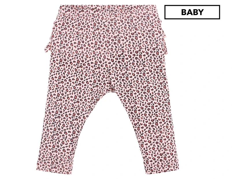 Fox & Finch Baby Girls' Animal Leggings - Leopard Print .au