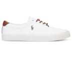 Polo Ralph Lauren Men's Thorton Canvas Low-Top Sneakers - White 1