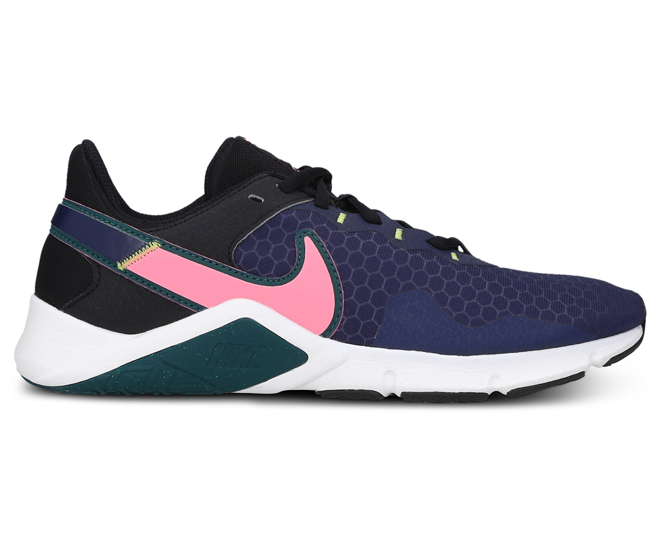 Nike Women's Legend Essential 2 Training Shoes - Blackened Blue/Sunset ...