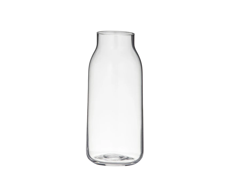 Rogue Harper Clear Glass Vase for Flower Plants - Planter Pot Container Decor