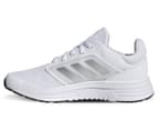 Adidas Women's Galaxy 5 Running Shoes - White/Matte Silver/Carbon 3