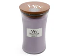 WoodWick Lavender Spa Large Scented Candle 609g