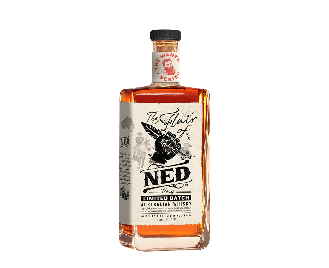 Ned Australian Whisky Flair - The Wanted Series