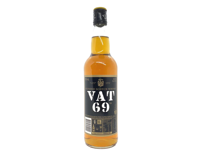 Vat 69 Blended Scotch Whisky 700mL @ 40% abv