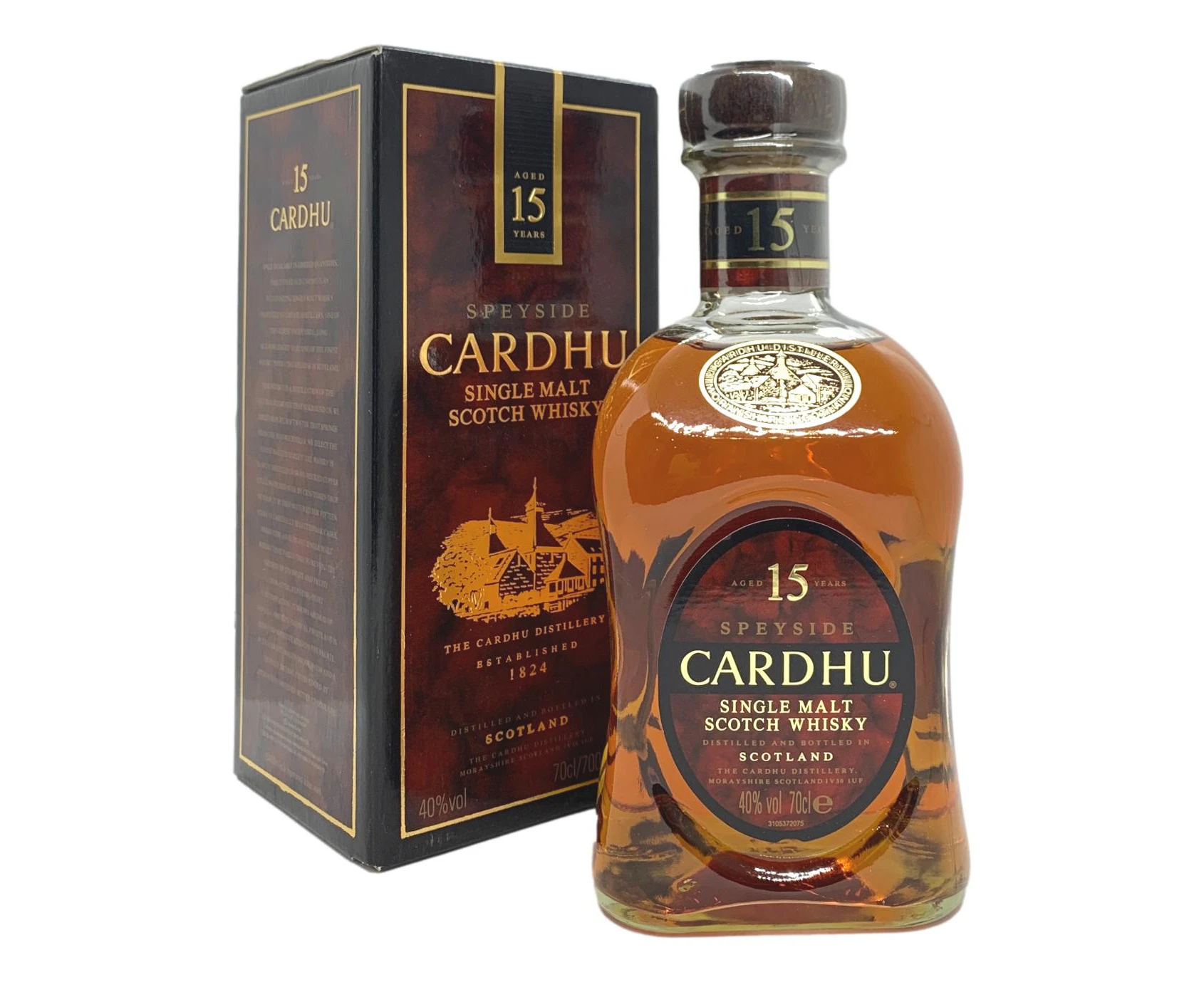 Cardhu Aged 15 Years Spey Side Single Malt Whisky Vintage Edition 700mL @ 40% abv