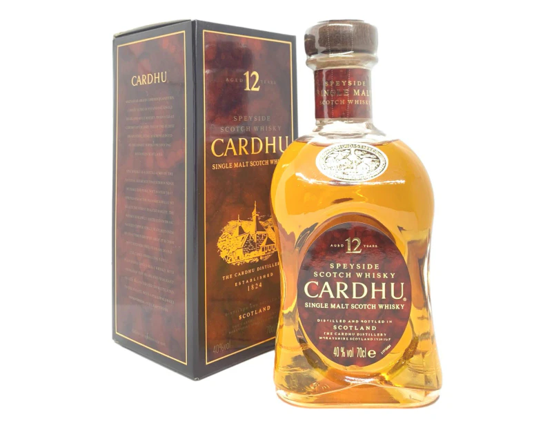 Cardhu 12 Years Spey Side Single Malt Whisky Vintage Edition 700mL @ 40% abv