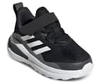Adidas Toddler Fortarun Elastic Lace Wide Fit Running Shoes - Black/White 2