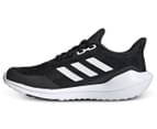 Adidas Youth EQ21 Running Shoes - Black/White 3