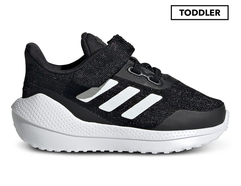Adidas Toddler EQ21 Running Shoes - Black/White