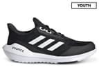 Adidas Youth EQ21 Running Shoes - Black/White 1