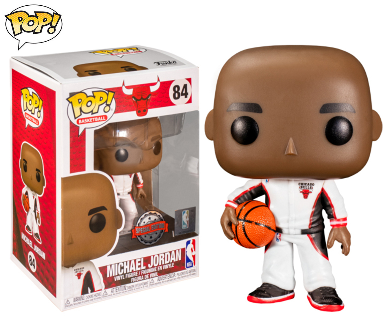 Funko Pop! Basketball Chicago Bulls Michael Jordan 10 Vinyl Figure