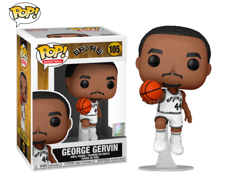 Funko Pop! NBA Legends: George Gervin Spurs Home Collectible Vinyl Figure