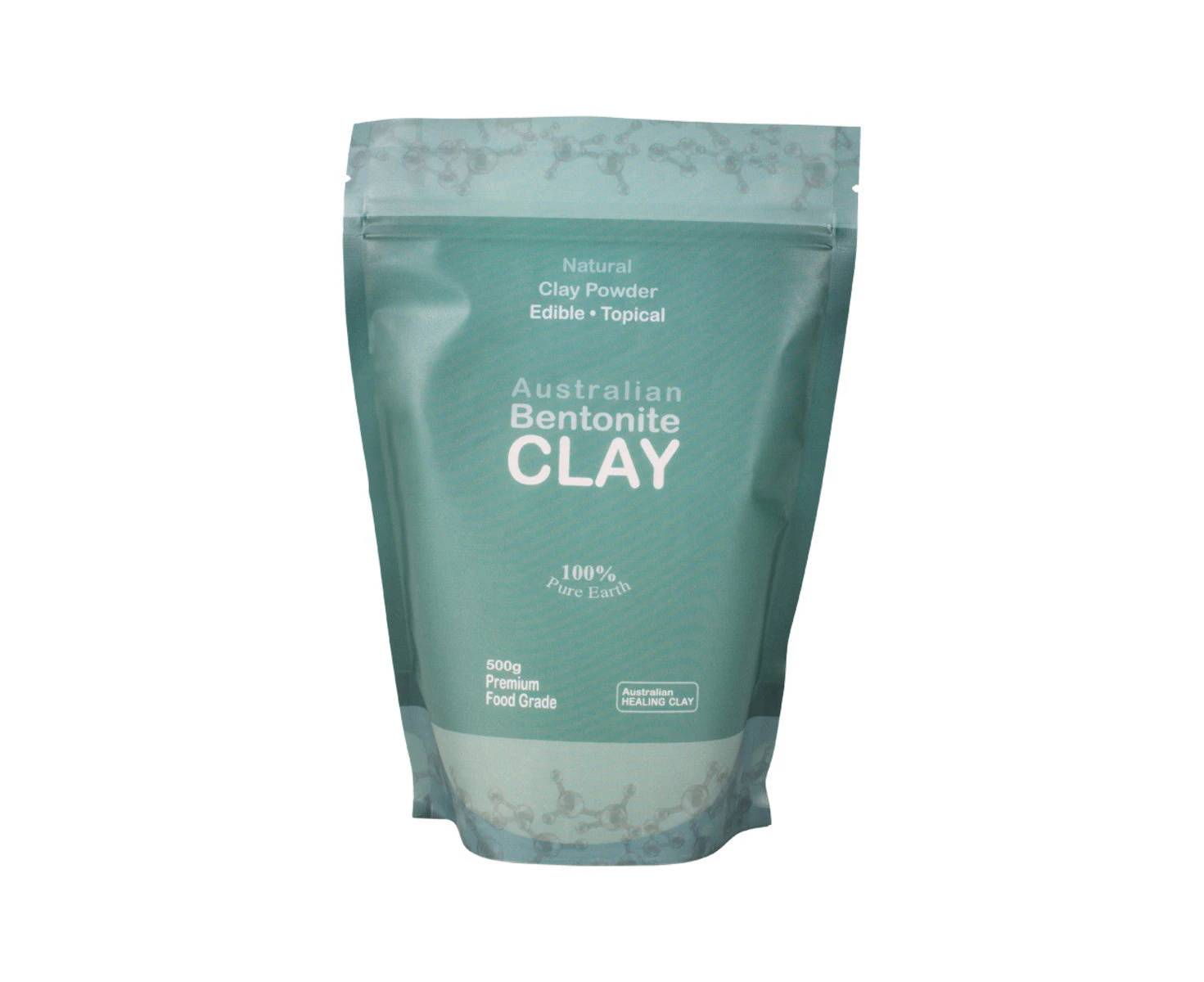 Edible Topical Bentonite Clay 500g - Heavy Metals, Toxins and Impurities