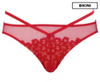 Dita Von Teese Women's Dahlia Bikini Briefs - Lipstick Red