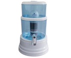 Aimex 16L Benchtop Water Filter- Water Dispenser/Purifier Jug clear with 6 x 8 Stage Filter Cartridges