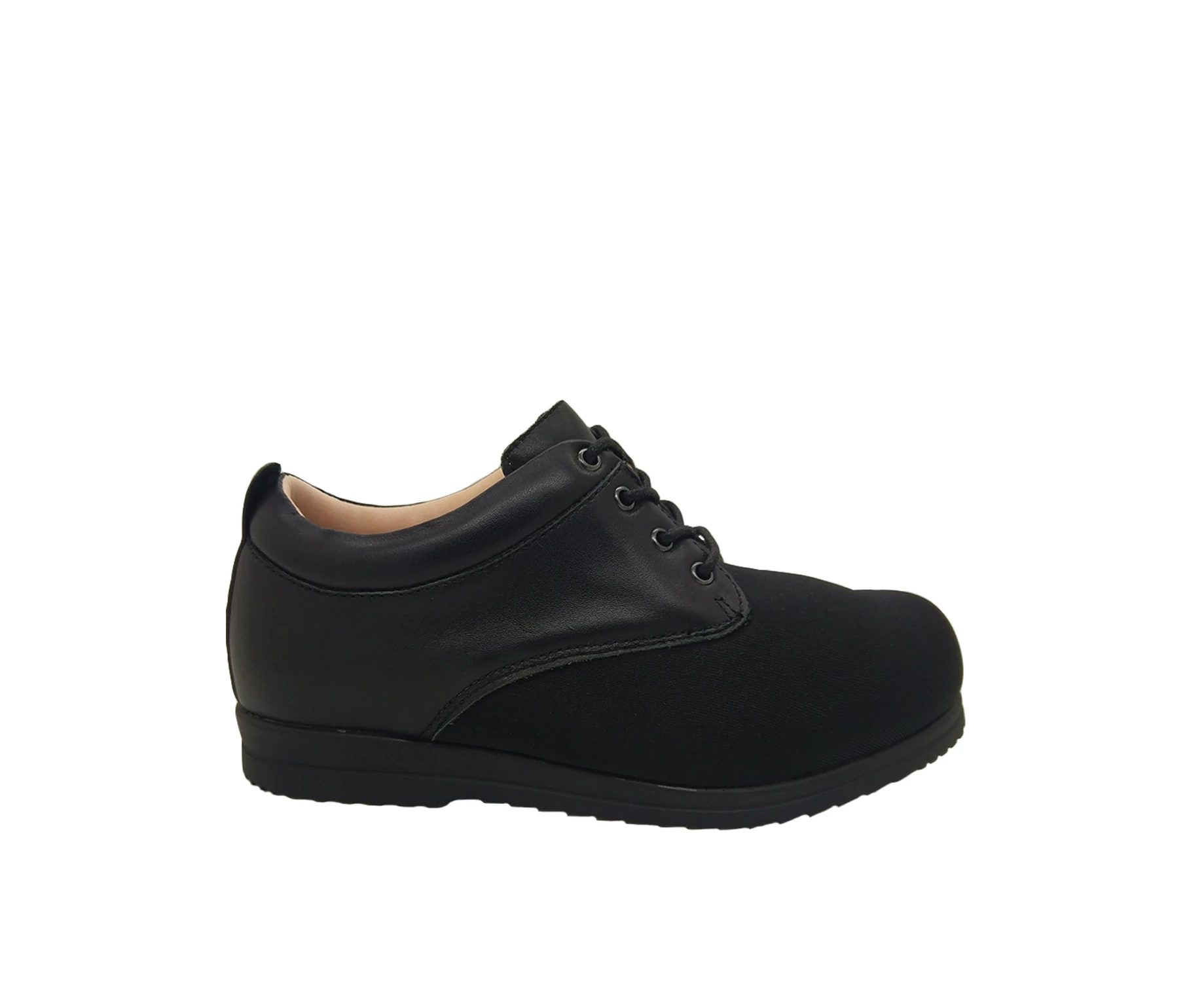 Surefit MR109 Womens Lace Up Shoe Specialist Orthopedic Wide Fit Comfort - Black