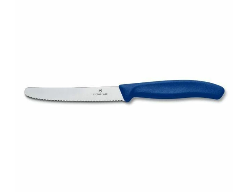 Victorinox Swiss Classic Tomato & Sausage Knife Blue