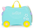 Trunki Kids' Una Unicorn Ride-On Luggage / Suitcase - Teal