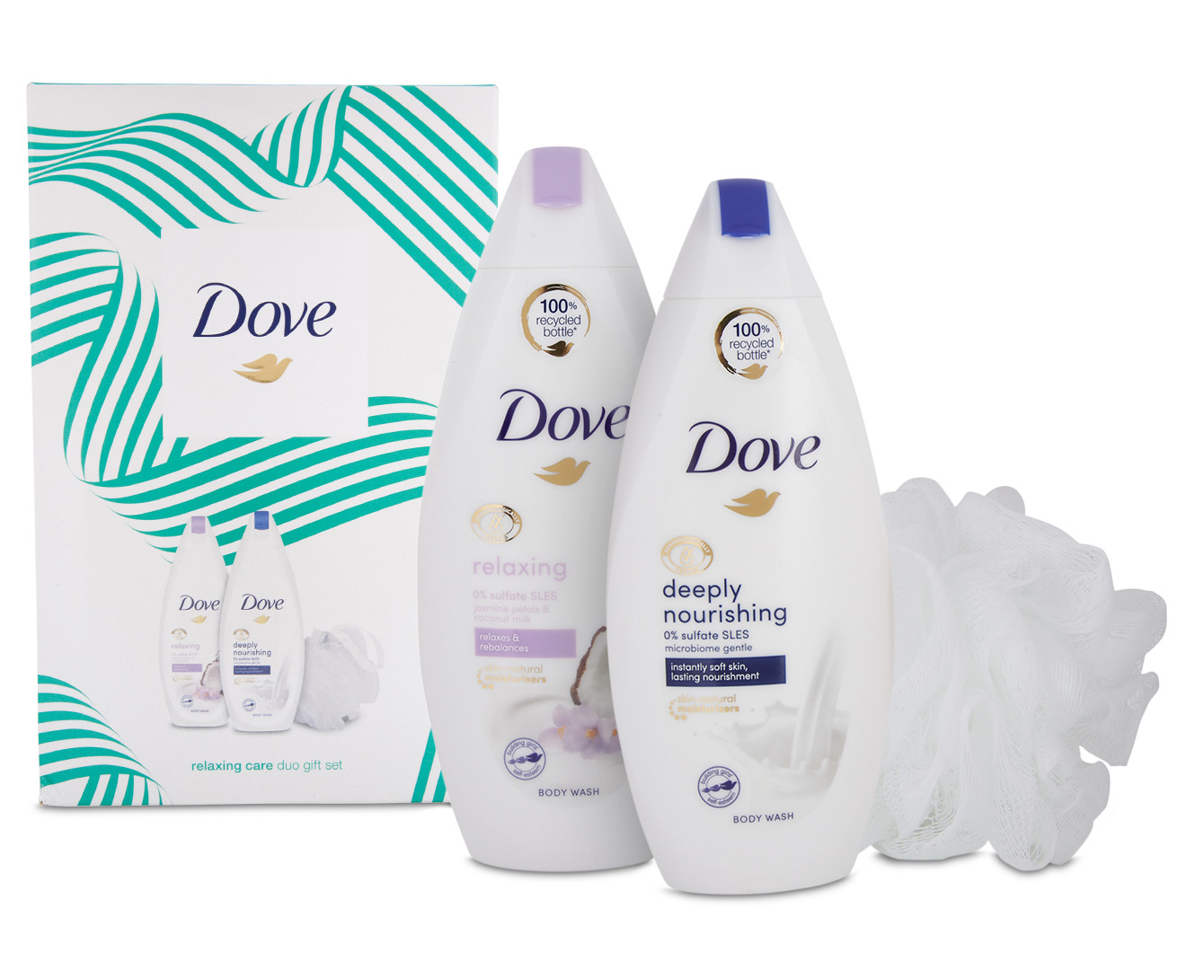 Dove 3-Piece Relaxing Body Care Gift Set | Catch.com.au