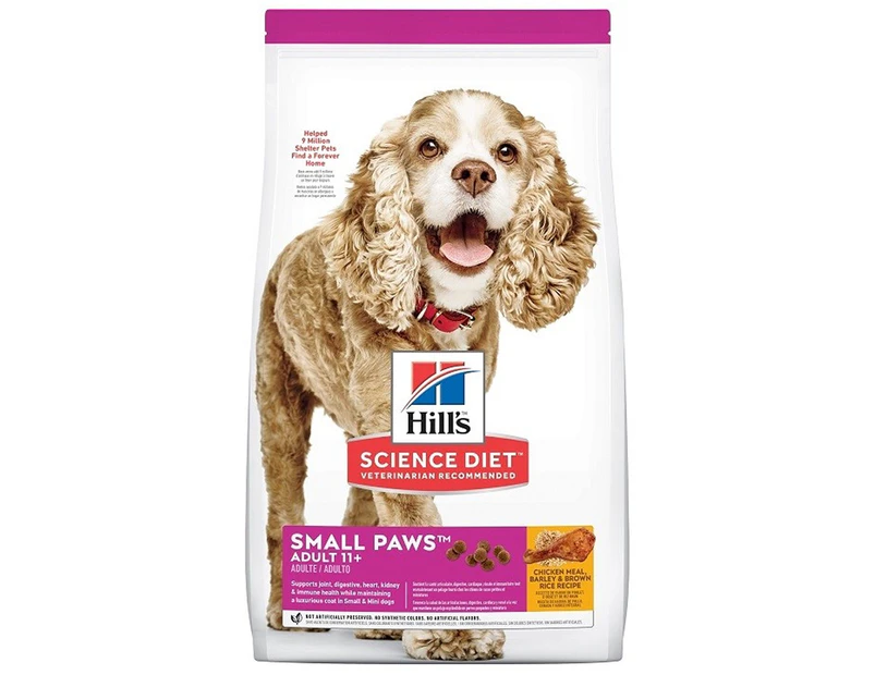Hill's Science Diet Small Paws Senior Adult 11+ Dry Dog Food